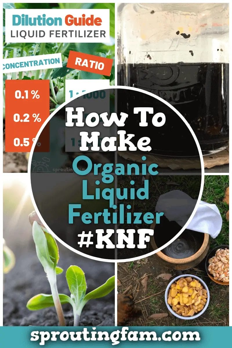 organic liquid fertilizer Pin for Pinterest