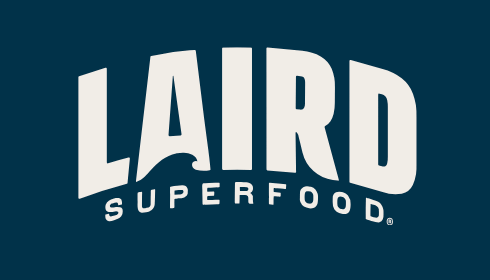 Laird Superfoods logo for their glyphosate free oats products in pickybars