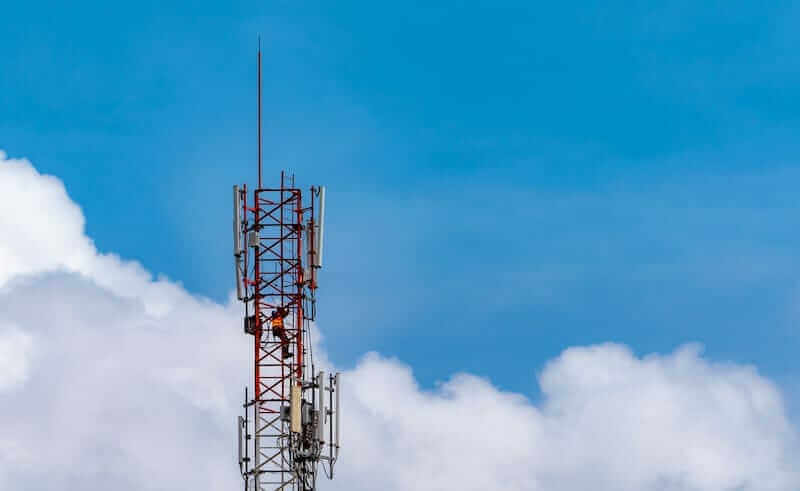 earthing benefits from 5g towers like this one