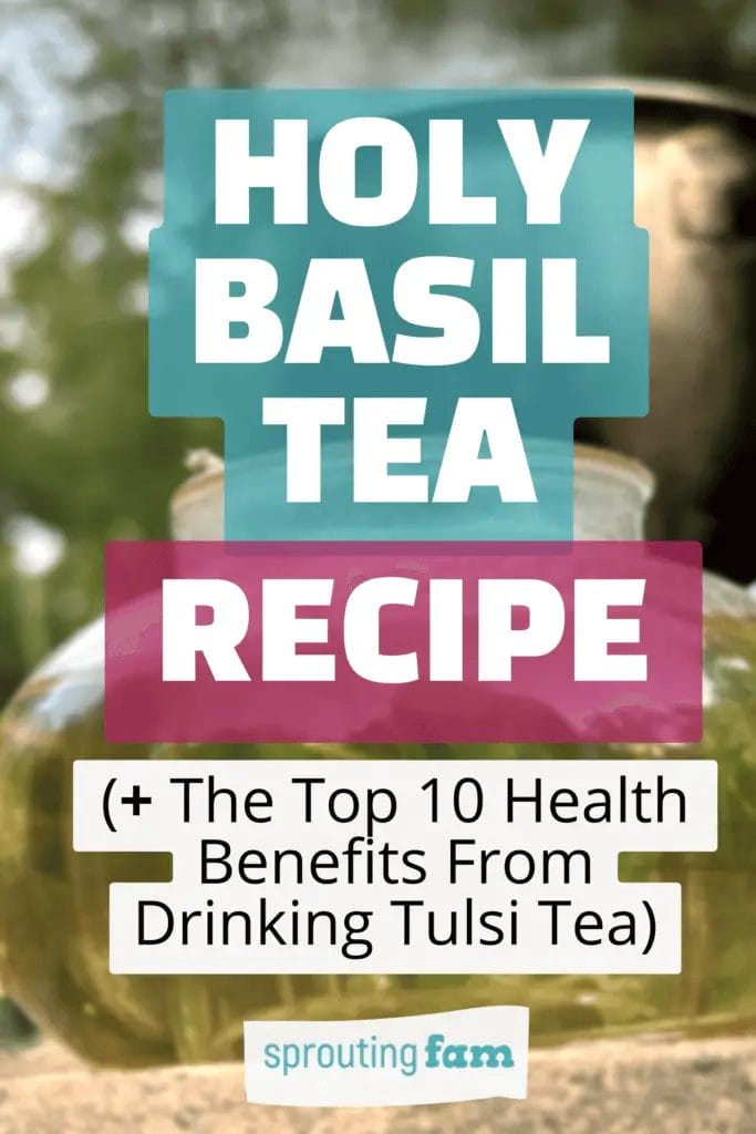 Holy Basil Tea Recipe Pin